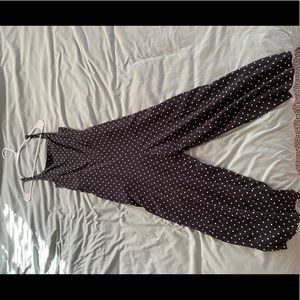 Polka dot jumpsuit